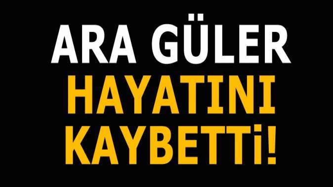 Ara Güler hayatını kaybetti