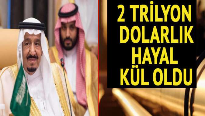 Aramconun dev halka arzından vazgeçildi: 2 trilyon dolarlık hayal kül oldu