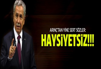 Arınç'tan Gökçek'e sert sözler