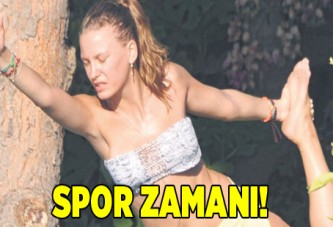 Aşk bitti spor başladı