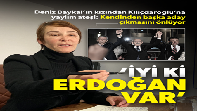 Aslı Baykaldan Kemal Kılıçdaroğlunun adaylığına tepki.