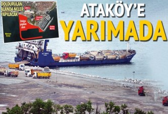 Ataköy’e yarımada!