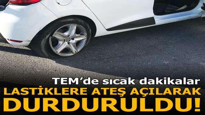 Avcılarda polisten kaçan araç lastiklerine ateş açılarak durduruldu