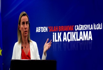 Avrupa Birliği'nden tarihi çağrıyla ilgili ilk açıklama