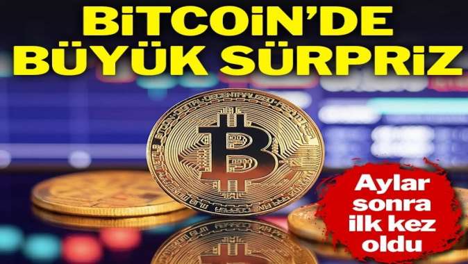 Aylar sonra ilk kez oldu: Bitcoin’de o seviye kırıldı