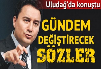 Babacan: Sadece MB'nin kurla ilgili söylediklerine bakın