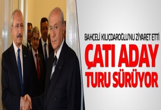 Bahçeli ve Kılıçdaroğlu bir araya geldi