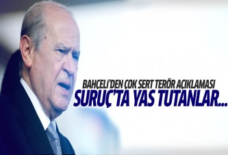 Bahçeli'den çok sert sözler!