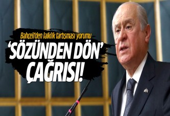 Bahçeli'den laiklik tartışması yorumu