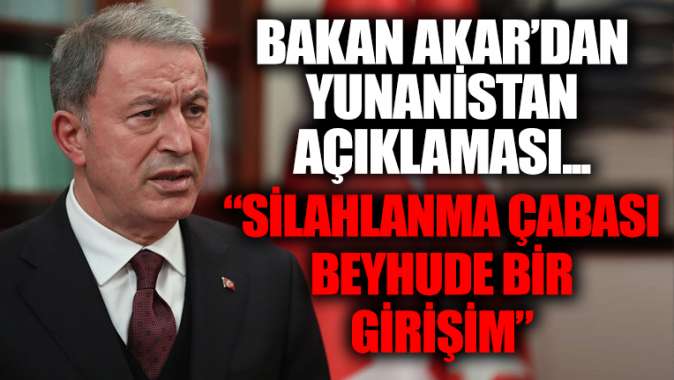 Bakan Akardan önemli açıklamalar