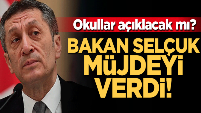 Bakan Selçuktan yüz yüze eğitimle ilgili yeni flaş açıklama!