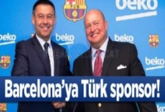 Barcelona'ya Türk sponsor!