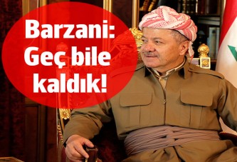 Barzani: Bağımsız devlet kurmak için izin isteyecek değiliz