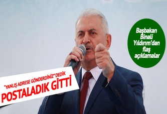 Başbakan Binali Yıldırım: “Diğer siyasi partilere bir önerim var