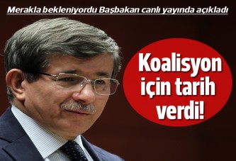 Başbakan Davutoğlu: Koalisyon için gelecek hafta görüşmelere başlayacağız