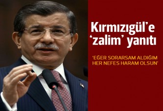 Başbakan Davutoğlu'ndan Mahsun Kırmızıgül'e zalim yanıtı