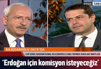 'Başbakan Erdoğan için komisyon isteyeceğiz'