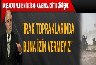 Başbakan Yıldırım Irak Başbakanı ile görüştü