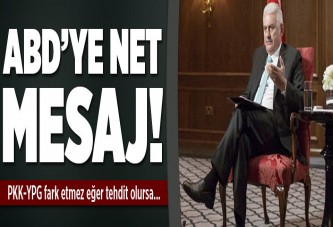 Başbakan'dan ABD'ye net mesaj.