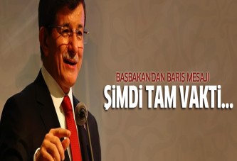 Başbakan'dan barış mesajı