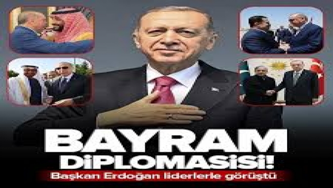 Başkan Erdoğandan bayram diplomasisi! Peş peşe kritik görüşmeler | Net Filistin vurgusu: Barış ve huzur dileğiyle....