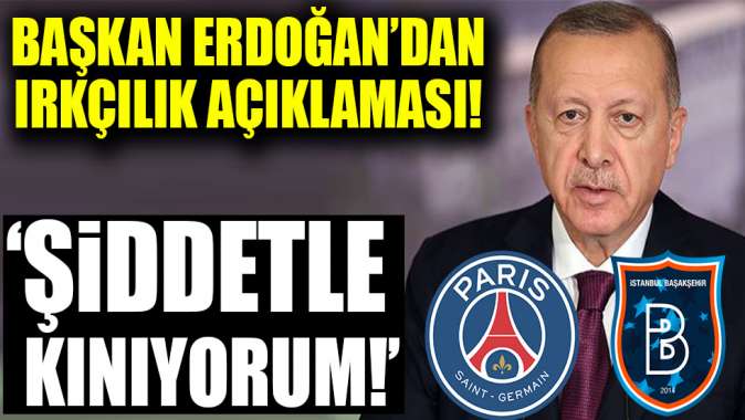 Başkan Erdoğandan ırkçılık paylaşımı!