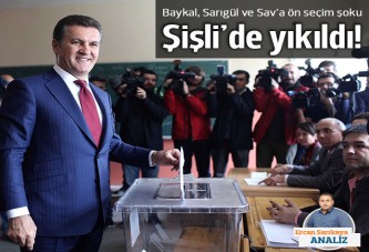 Baykal, Sarıgül ve Sav'a ön seçim şoku