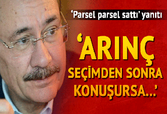 Belediye Başkanı Melih Gökçek'ten 'parsel parsel sattı' yanıtı