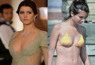 Beren Saat, Tuba Büyüküstün'e fark attı!