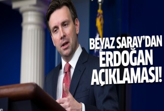 Beyaz Saray'dan Erdoğan açıklaması