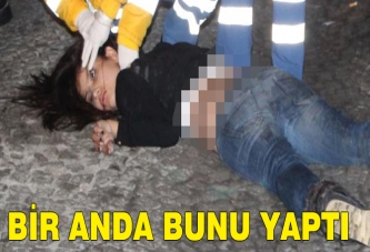 Beyoğlu'nda genç kızın psikolojik intiharı