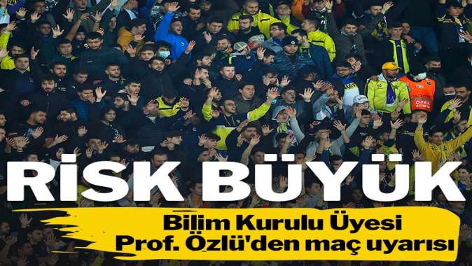 Bilim Kurulu Üyesi Prof. Dr. Tevfik Özlü: Sportif müsabakalar ‘bulaş’ riski taşıyor