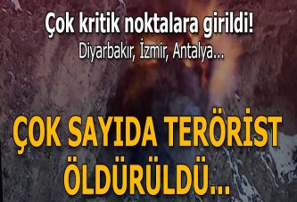 Bir haftada 74 terörist öldürüldü