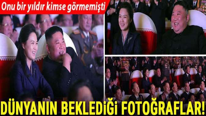 Bir yıldır kimse görmemişti... Kim Jong-unun eşi Ri Sol-ju ortaya çıktı!