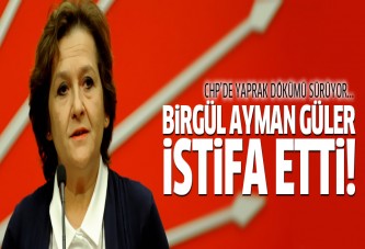 Birgül Ayman Güler CHP'den istifa etti