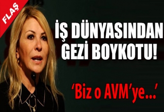 Biz o AVM'ye girmeyiz!