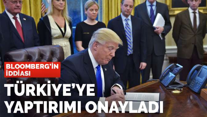 Bloomberg duyurdu: Trump Türkiyeye yaptırımı onayladı