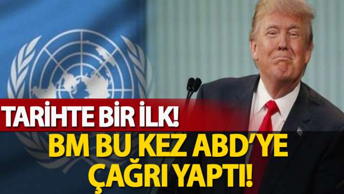 BM bu sefer ABDye çağrı yaptı