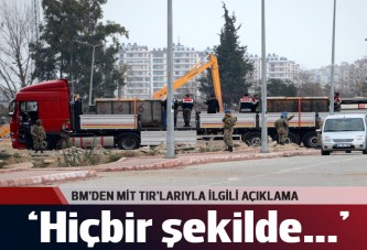 BM: Suriyede savaşan gruplara silah yollanmasına karşıyız