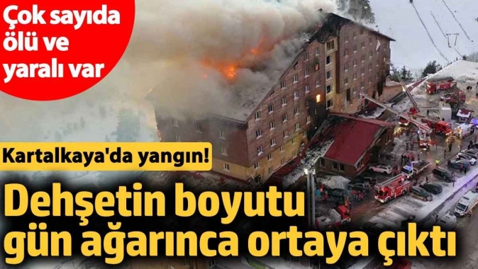 Bolu Kartalkaya’da otel yangını: Ölü ve yaralılar var