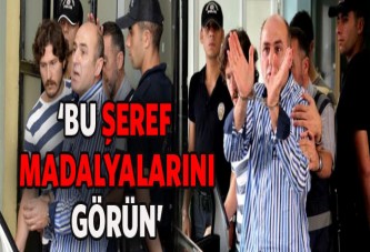 'Bu şeref madalyalarını görün'