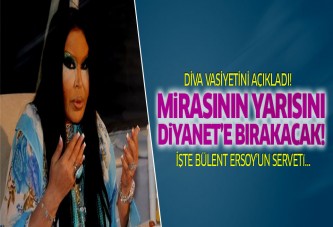 Bülent Ersoy mirasının yarısını Diyanet'e bırakacak!