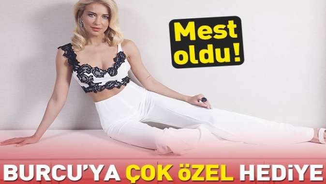 Burcu Esmersoya özel hediye.