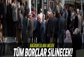 Bütün Bağ-Kur borçları silinecek!