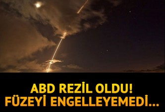 Büyük şok! ABD füzeyi önleyemedi!