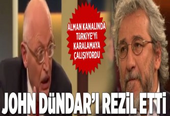 Can Dündar'ı canlı yayında rezil etti.