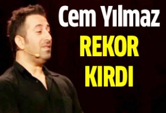 Cem Yılmaz sanal alemde de rekor kırdı