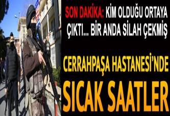 Cerrahpaşa Hastanesi'nde intihar girişimi