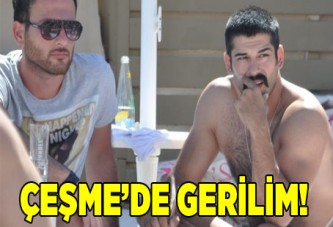 Çeşme'de gerilim