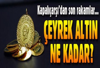 Çeyrek altın ne kadar oldu? (12 Temmuz altın fiyatları)